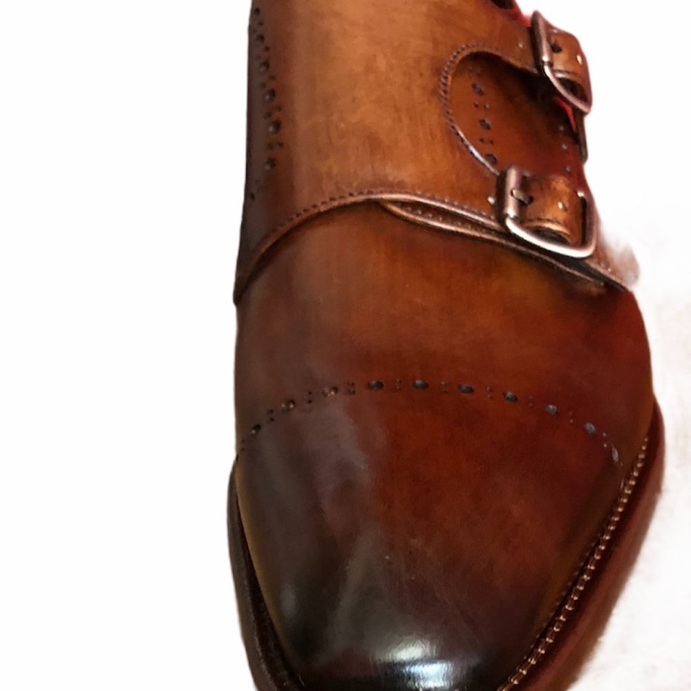 New Johnston & Murphy Reece Double Buckle